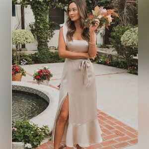 Show me your mumu Claire midi dress